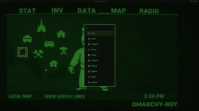 Omarchy menu