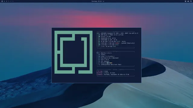 About window