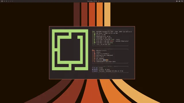 About window
