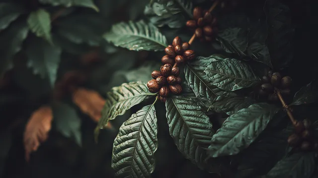 Ristretto wallpaper: coffee beans