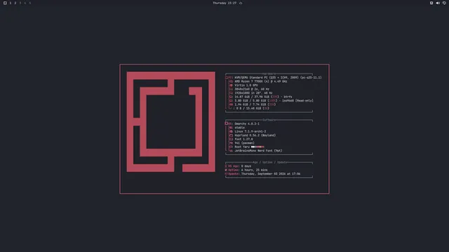 About window