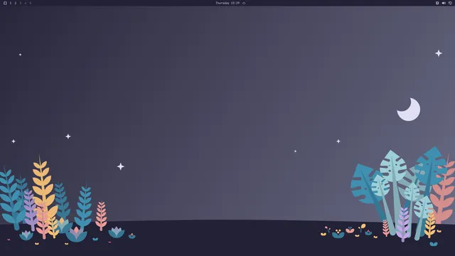 Empty desktop