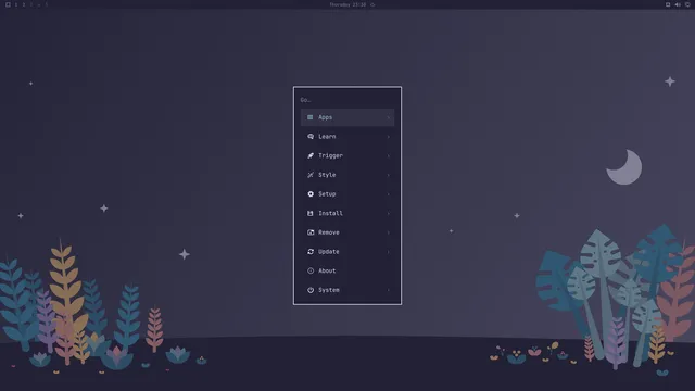 Omarchy menu