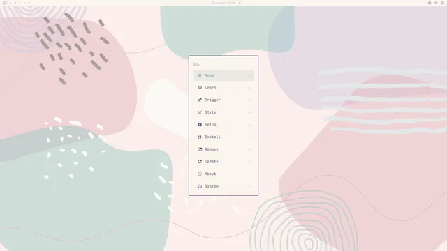 Omarchy menu