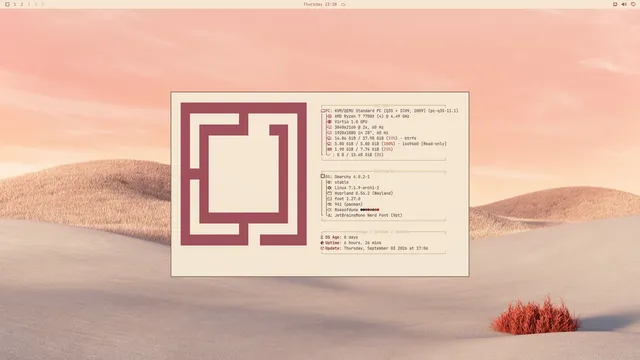 About window