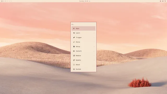 Omarchy menu