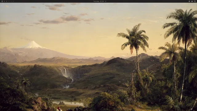 Empty desktop