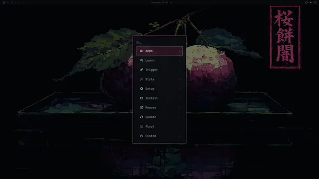 Omarchy menu