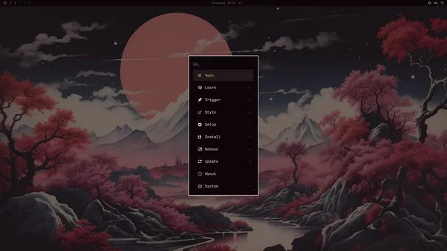 Omarchy menu