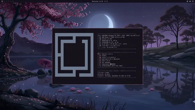 About window