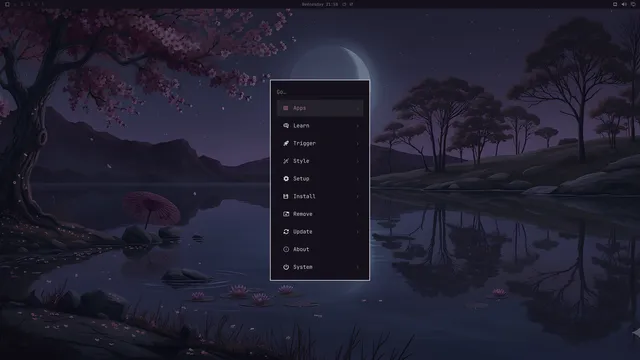 Omarchy menu