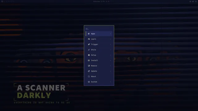 Omarchy menu