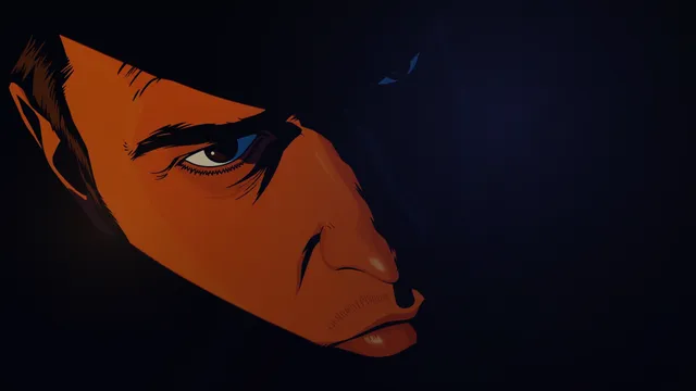 Scanner Darkly wallpaper: interpolation