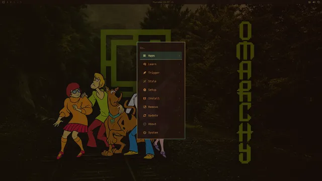 Omarchy menu