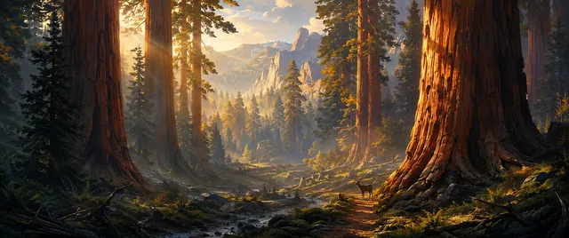 Sequoia wallpaper: sequoia national park 6880x2880