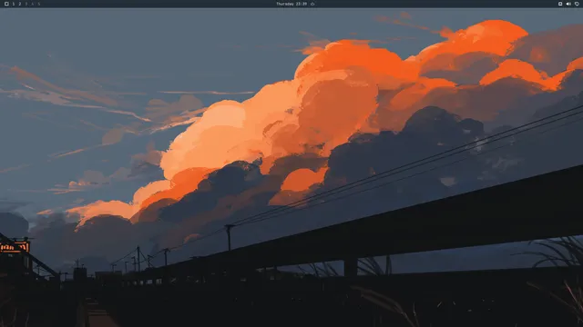 Empty desktop