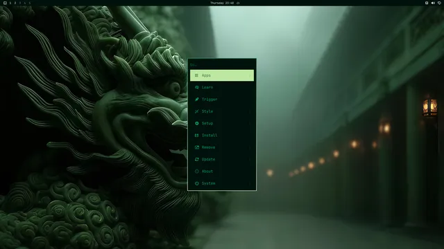 Omarchy menu
