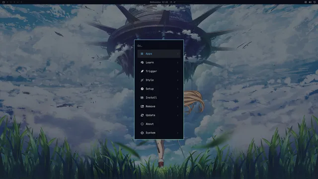 Omarchy menu
