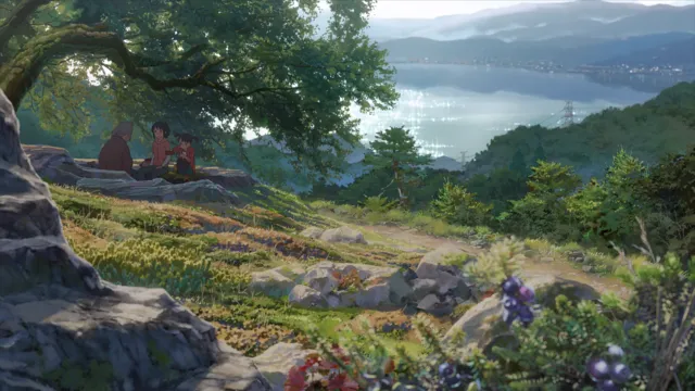 Shinsekai wallpaper: mitsuha lake nature
