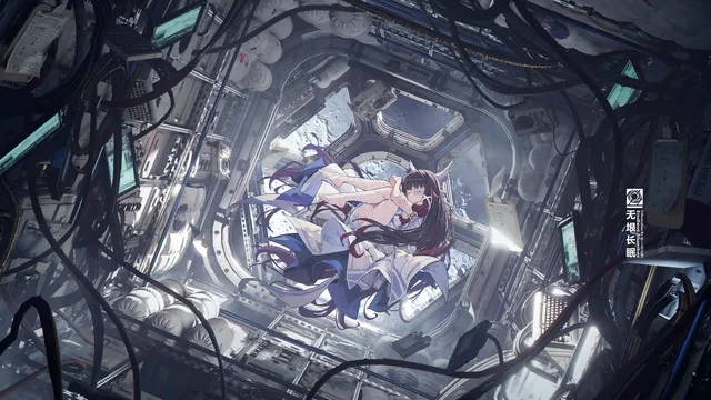 Shinsekai wallpaper: columbina snow 8k