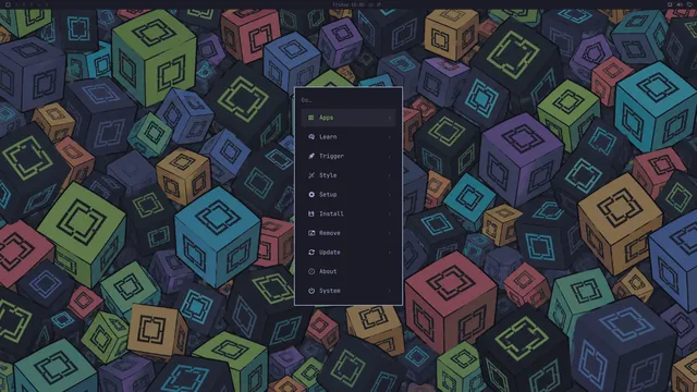 Omarchy menu
