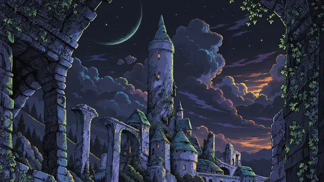 Signature wallpaper: castle