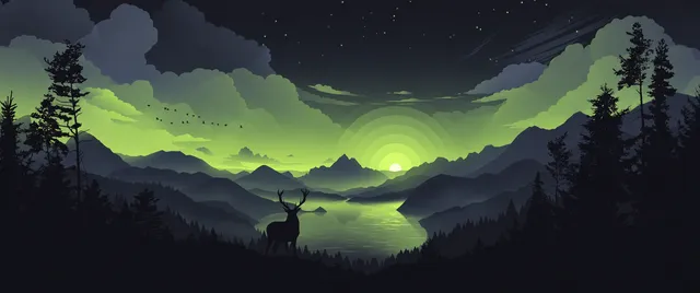 Signature wallpaper: deer