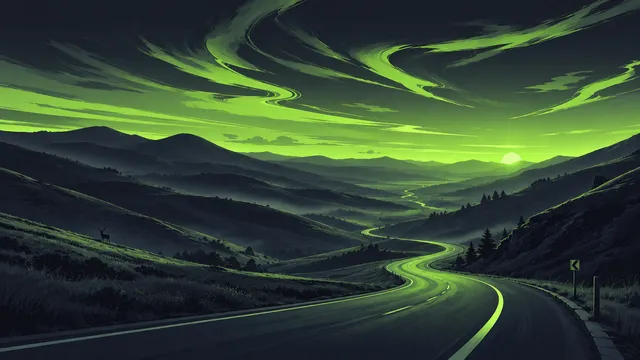Signature wallpaper: road