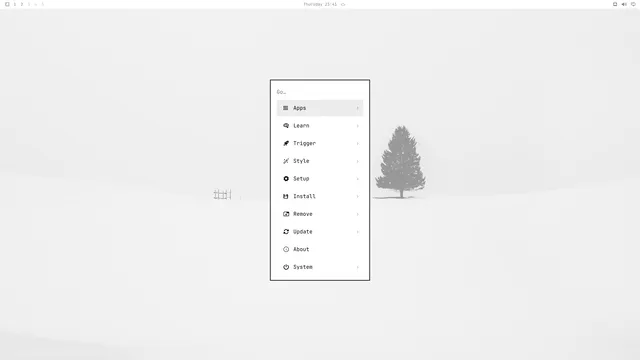Omarchy menu