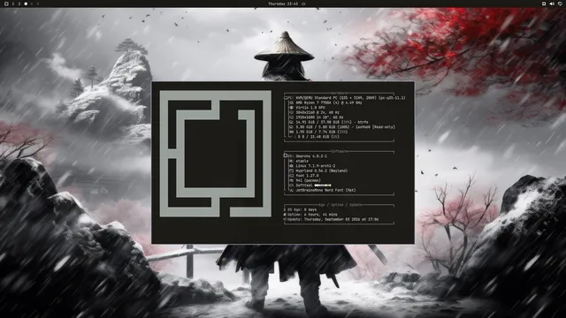 About window