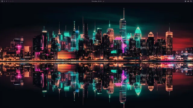 Empty desktop