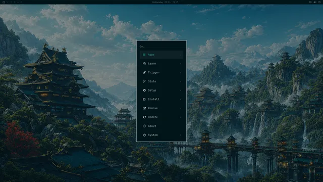 Omarchy menu