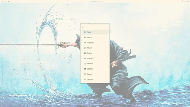 Omarchy menu