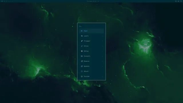 Omarchy menu