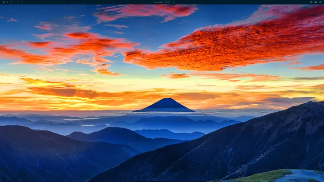 Empty desktop