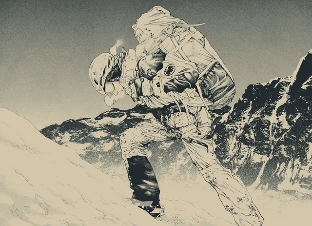 Solitude wallpaper: climb
