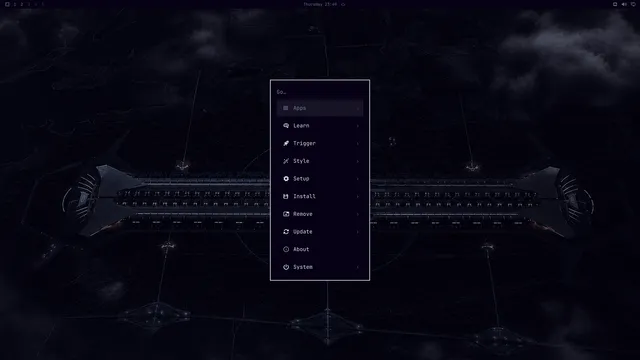 Omarchy menu