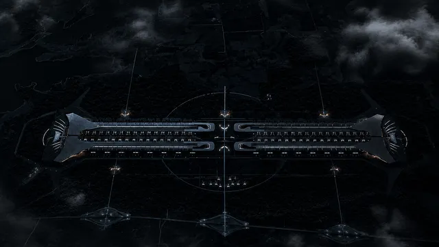 Spacex Terrafab wallpaper: mysterious spaceport