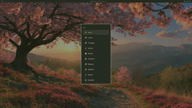 Omarchy menu