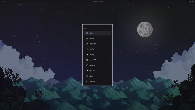 Omarchy menu