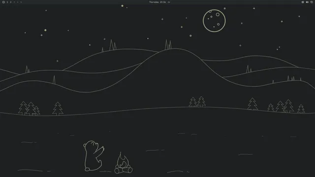 Empty desktop