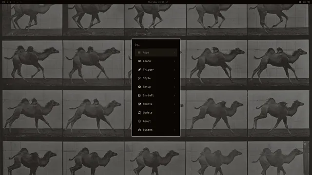 Omarchy menu