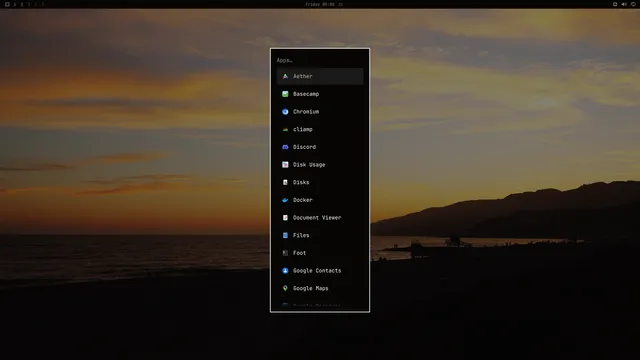 App launcher