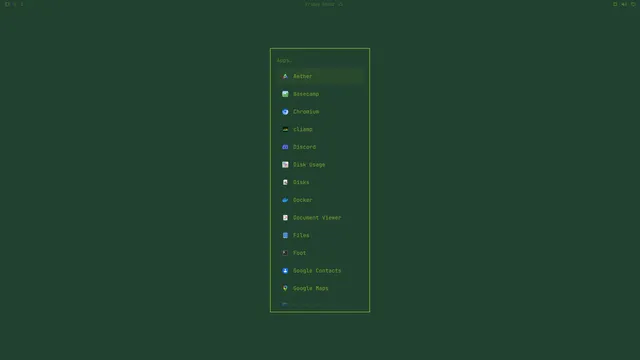 App launcher