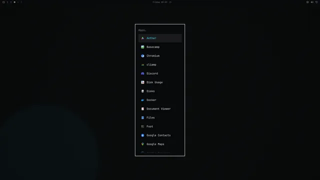 App launcher