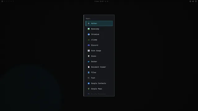 App launcher