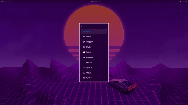 Omarchy menu