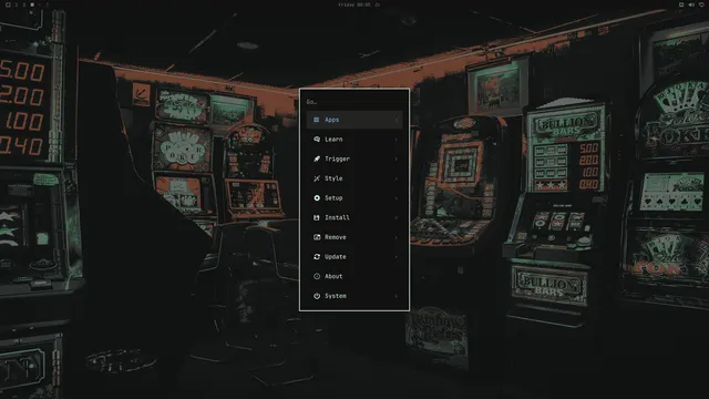 Omarchy menu