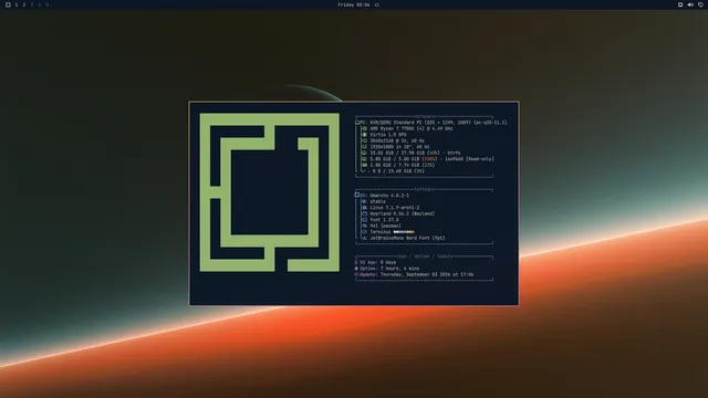 About window