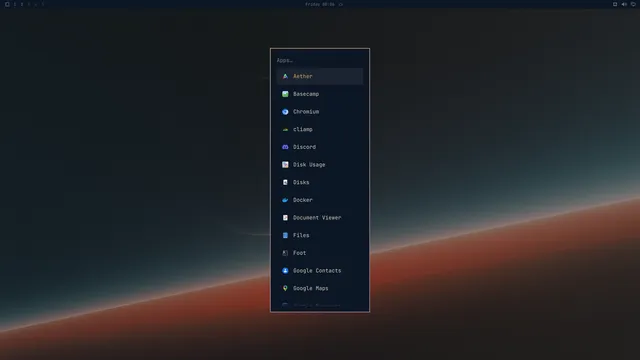 App launcher